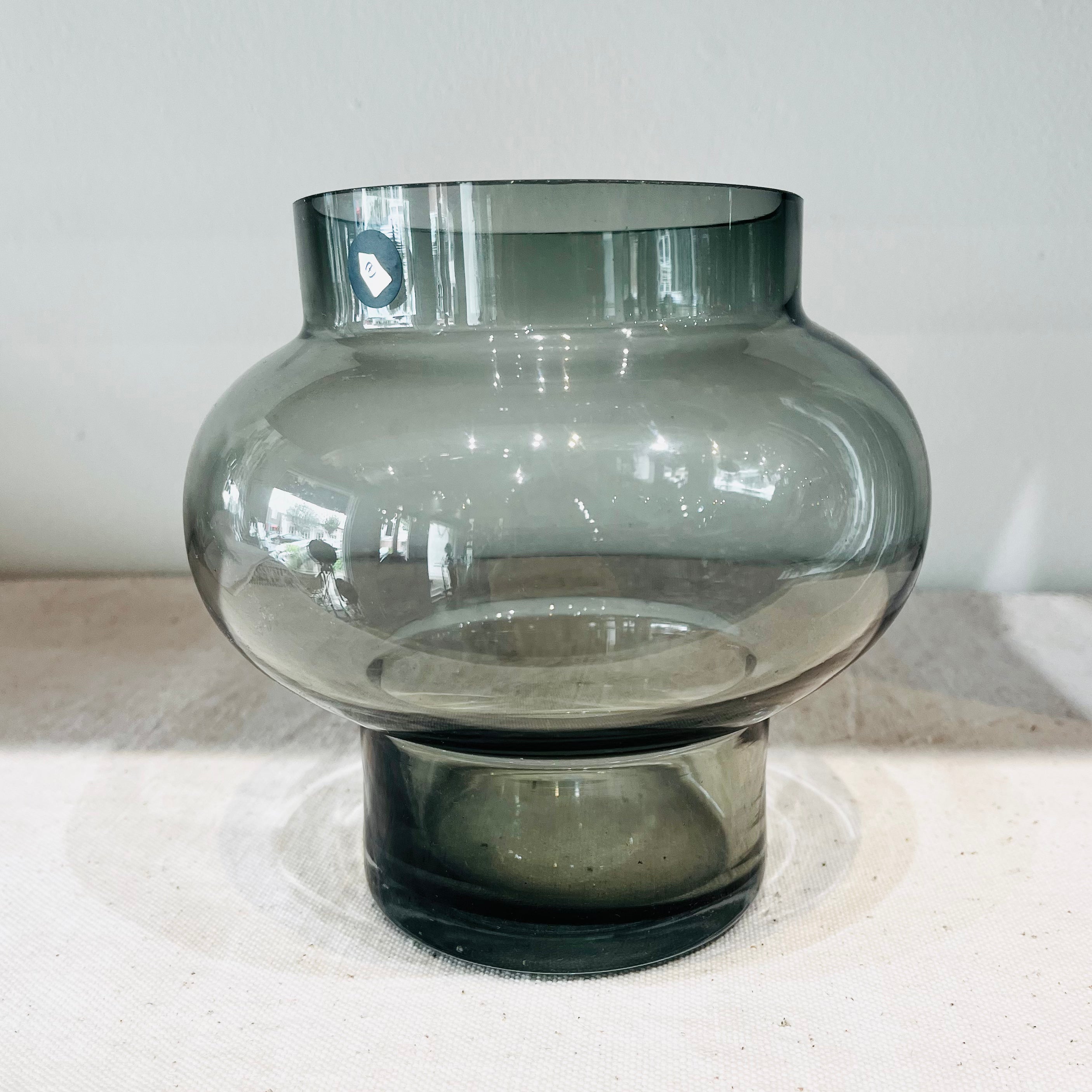 smoky glass vessel