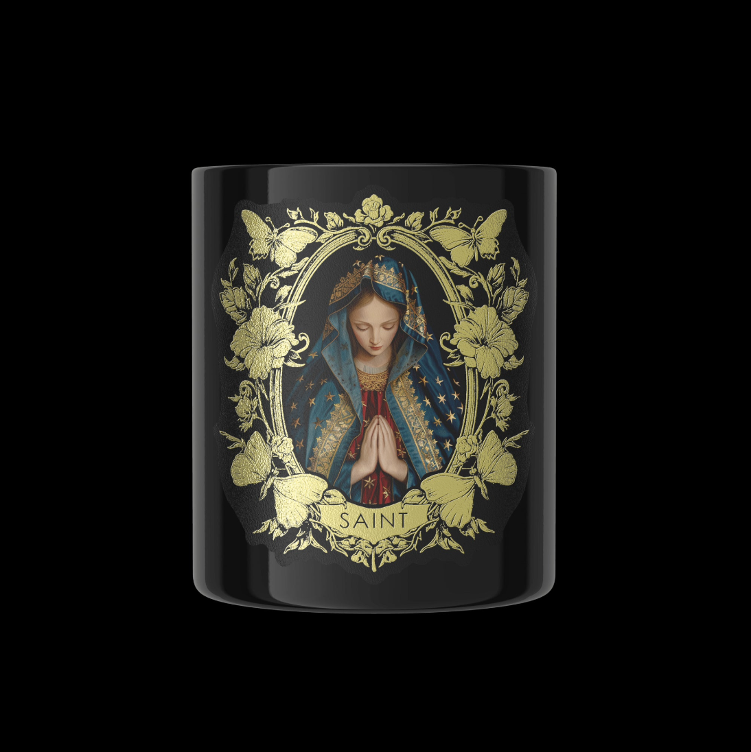 Virgin Mary candle