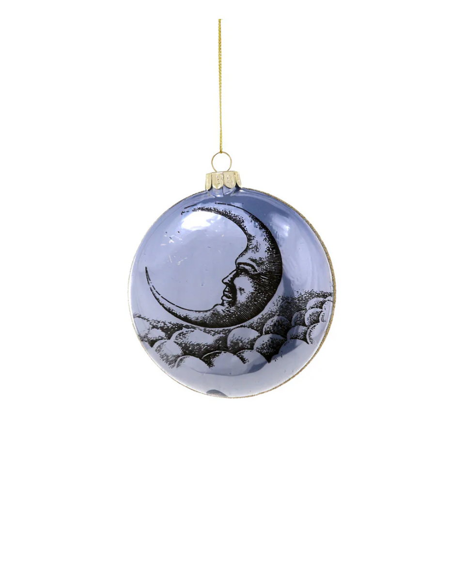 vintage moon ornament