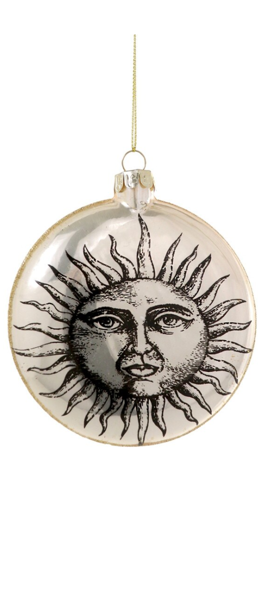 vintage sun ornament